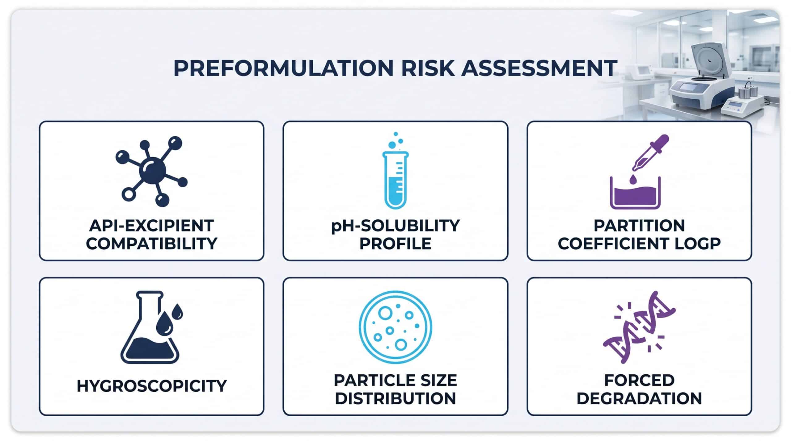 Why preformulation is the most critical step in drug formulation services
